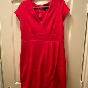 Maeve Vibrant Red Midi Dress
